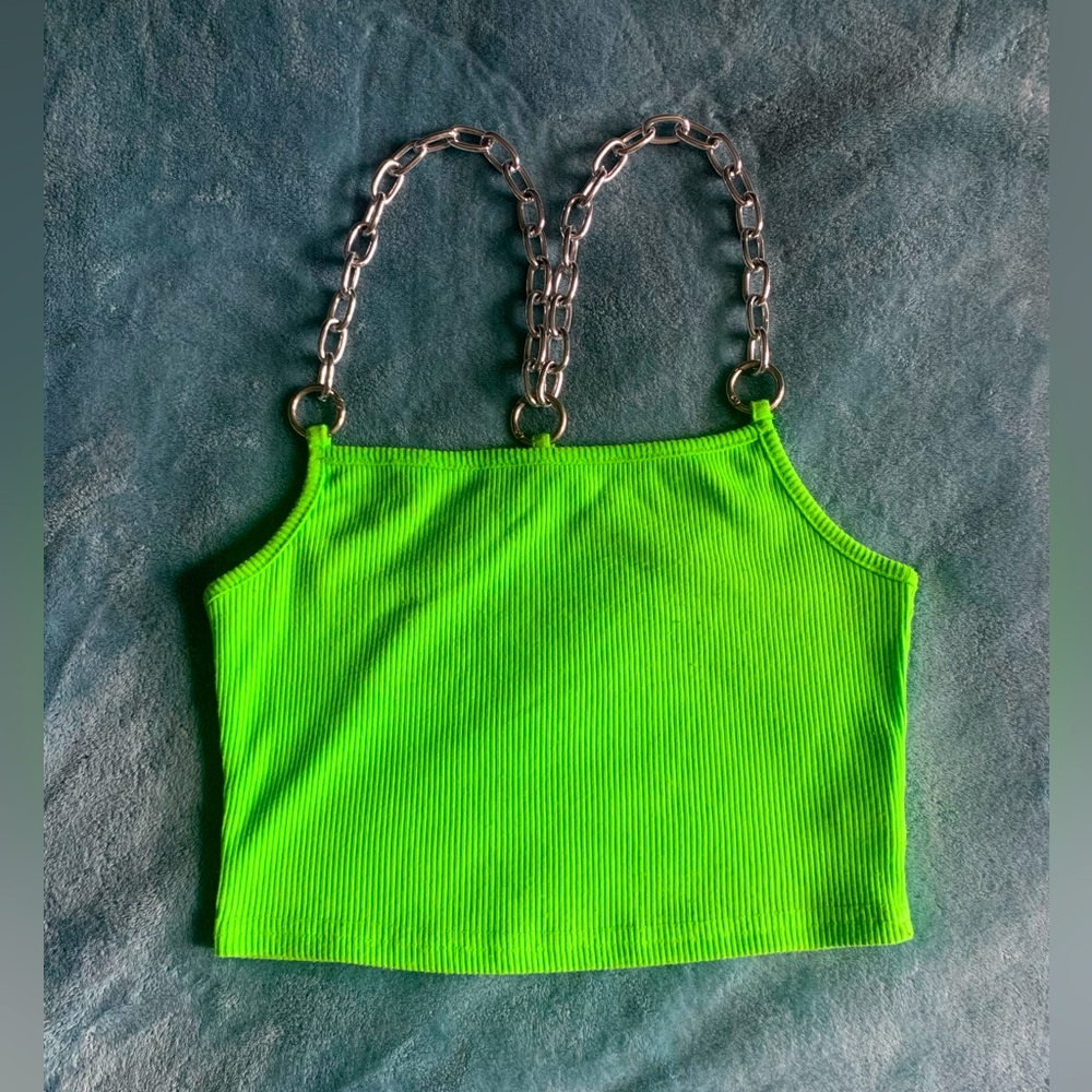 💚Chained Crops Tops🧡